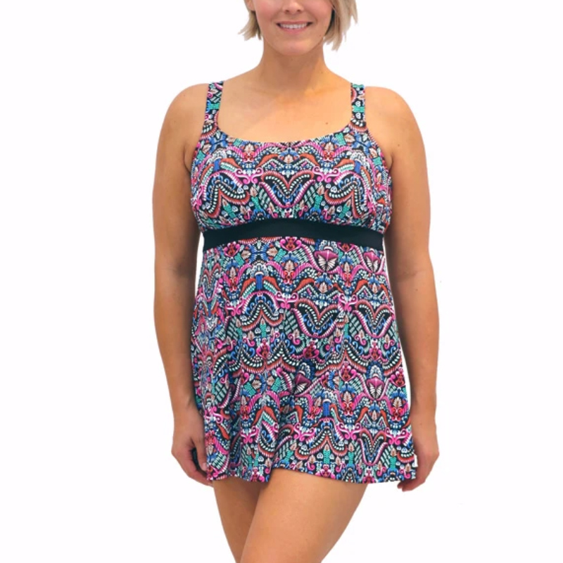 women's plus size swimdress clearance